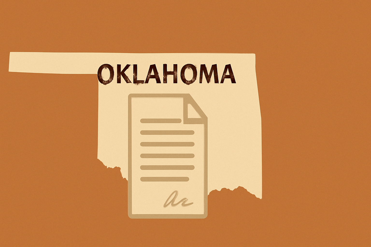 Oklahoma Bill of Sale Form