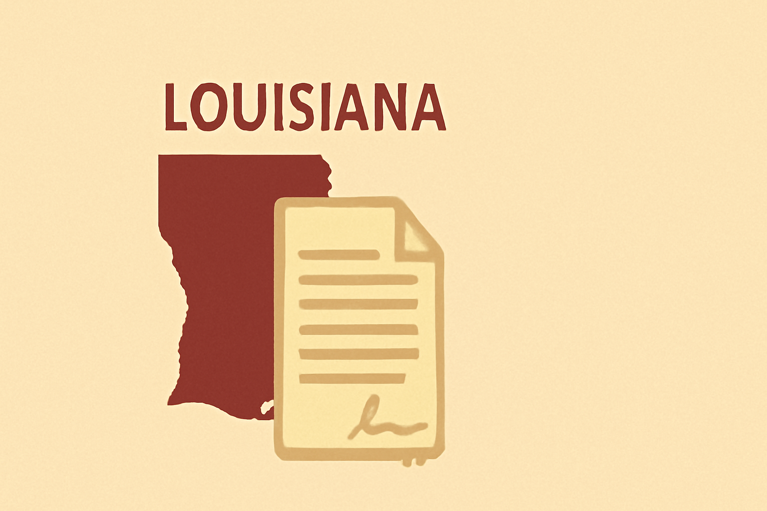 Louisiana Bill of Sale Form