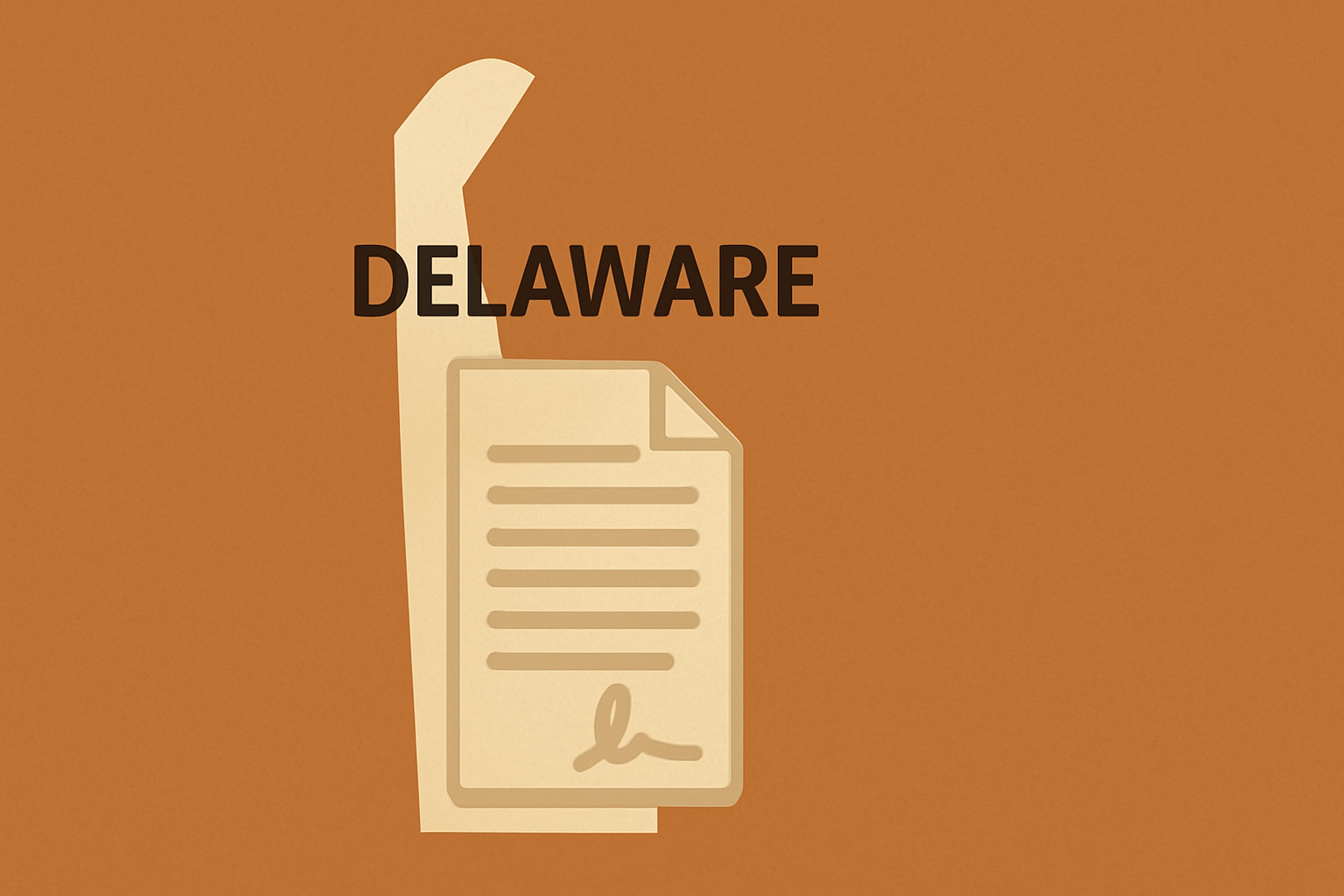 Delaware Bill of Sale Form