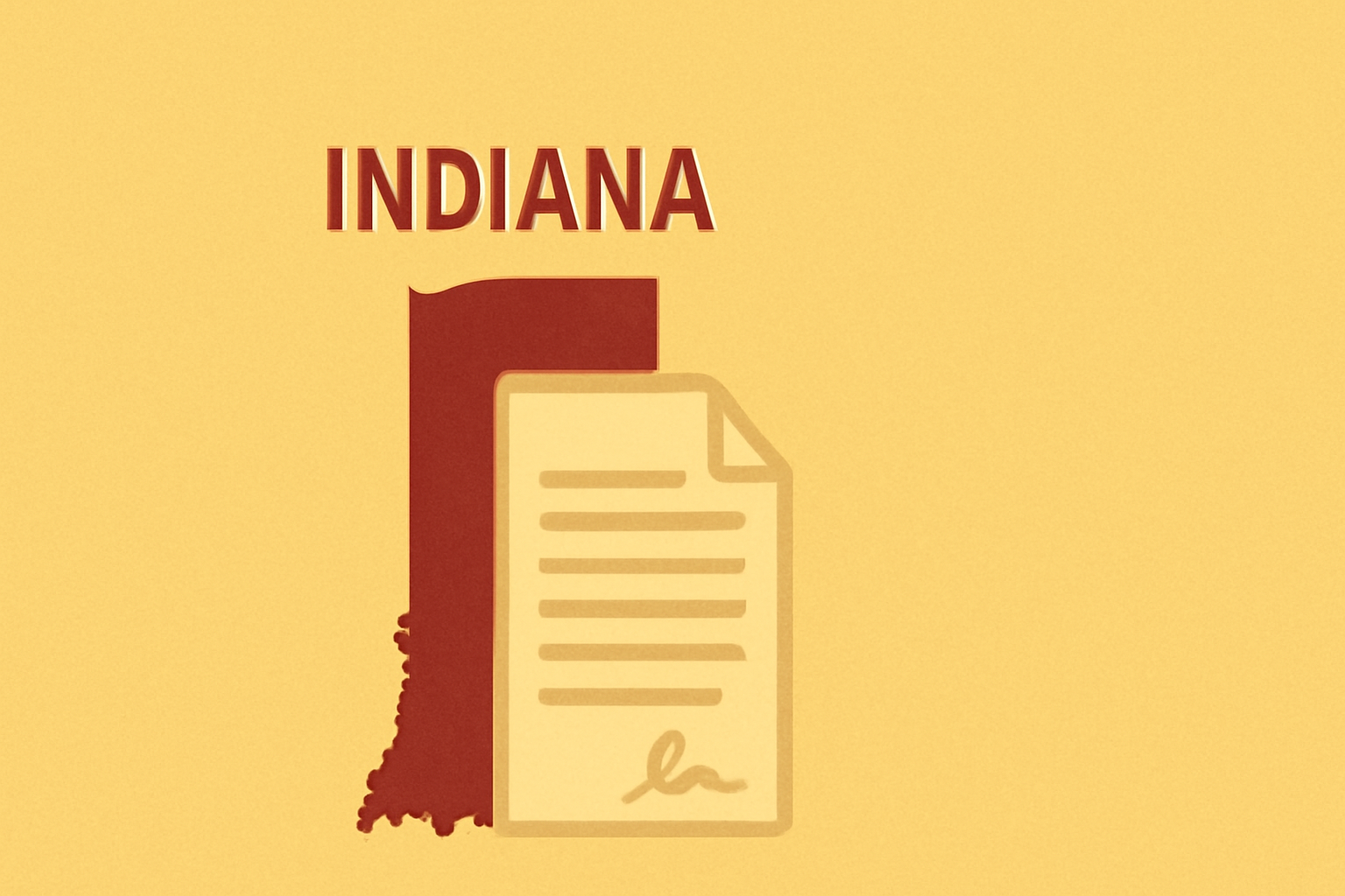 Indiana Bill of Sale Form