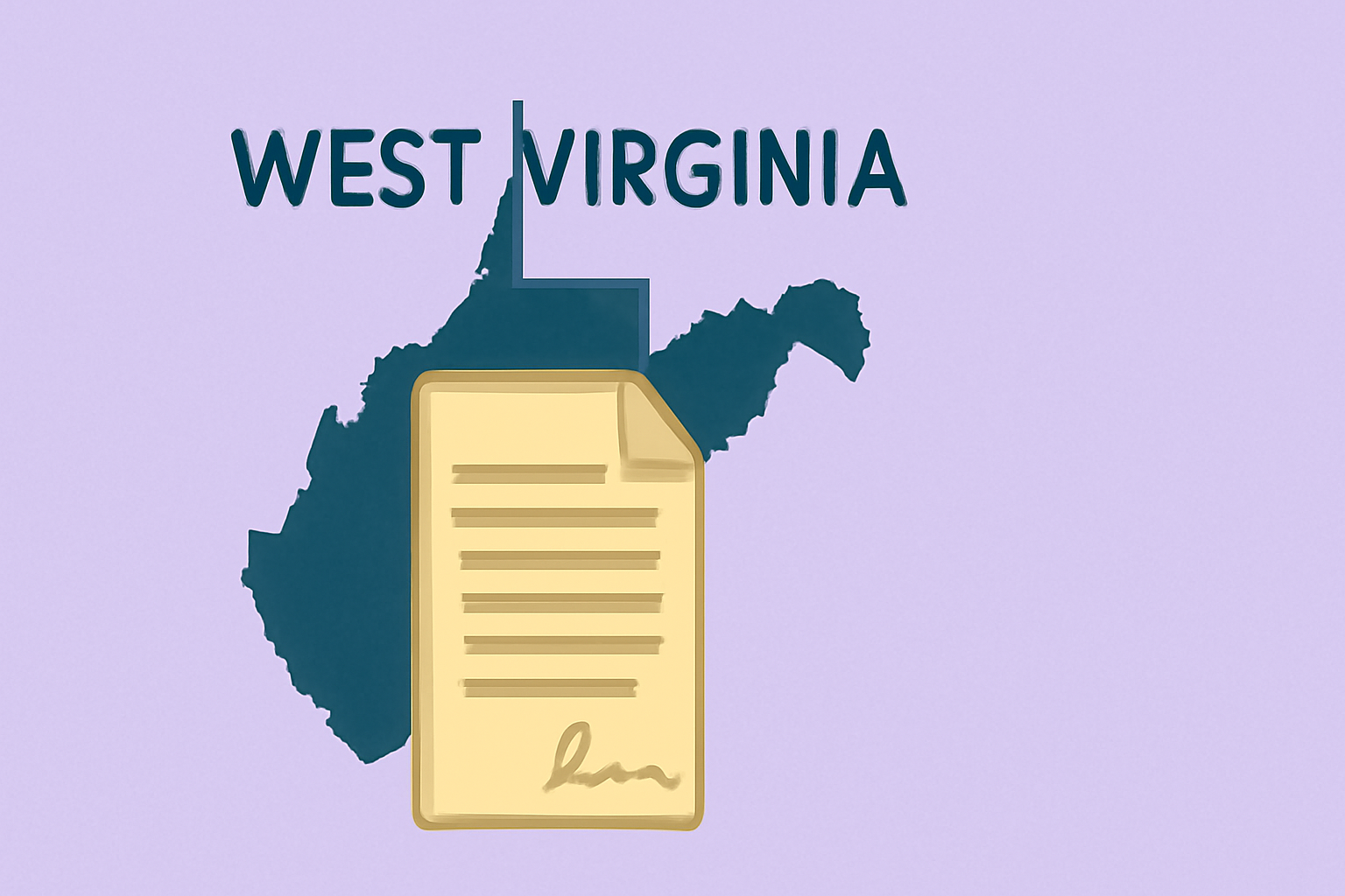 West Virginia Bill of Sale Form