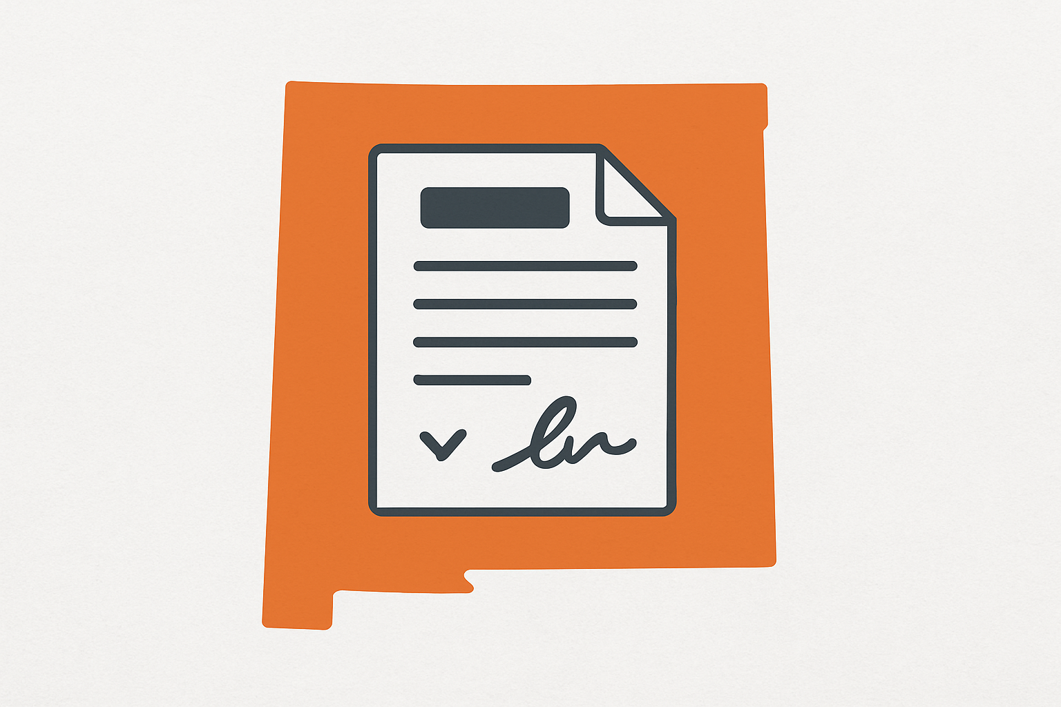 New Mexico Bill of Sale Form
