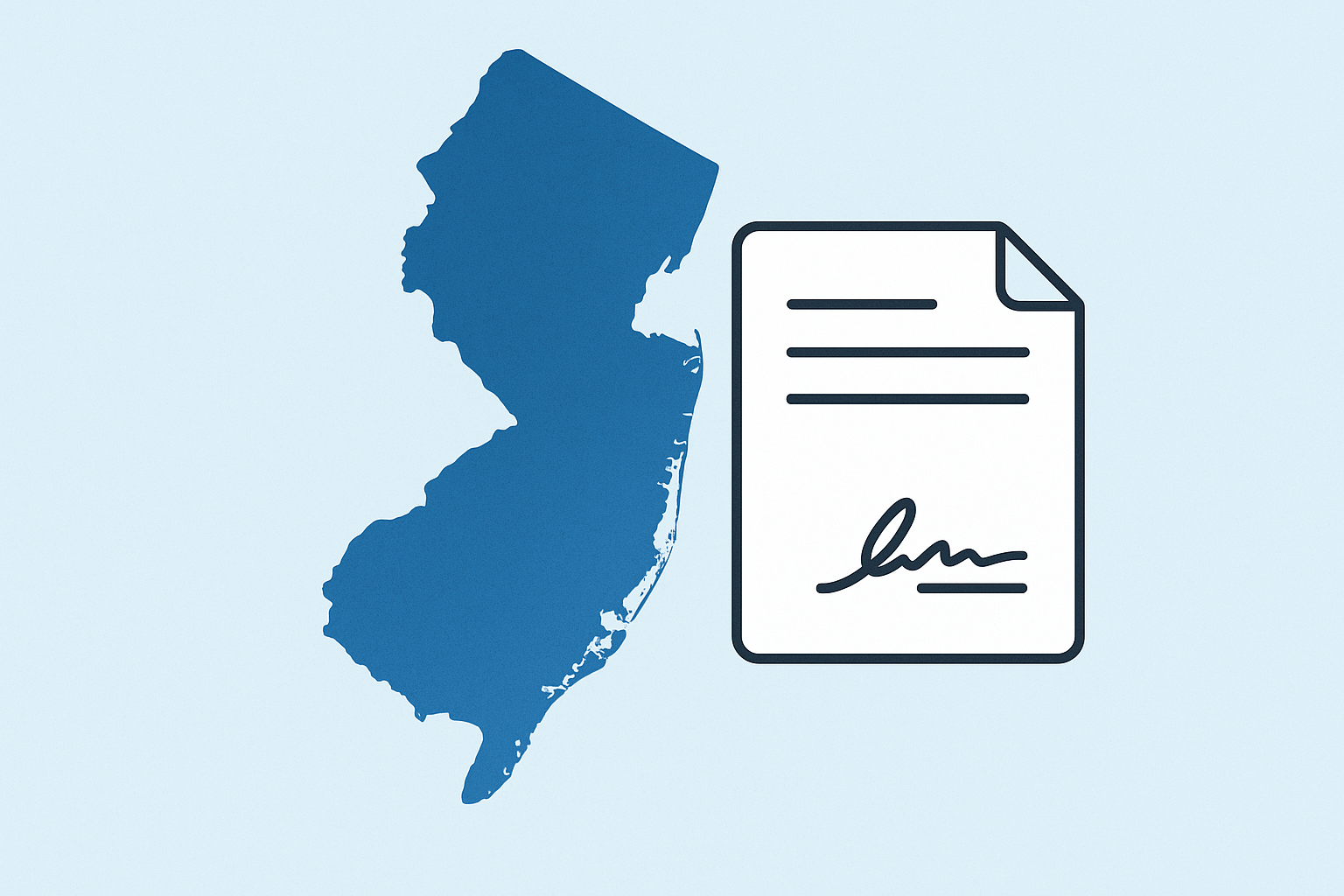 New Jersey Bill of Sale Form