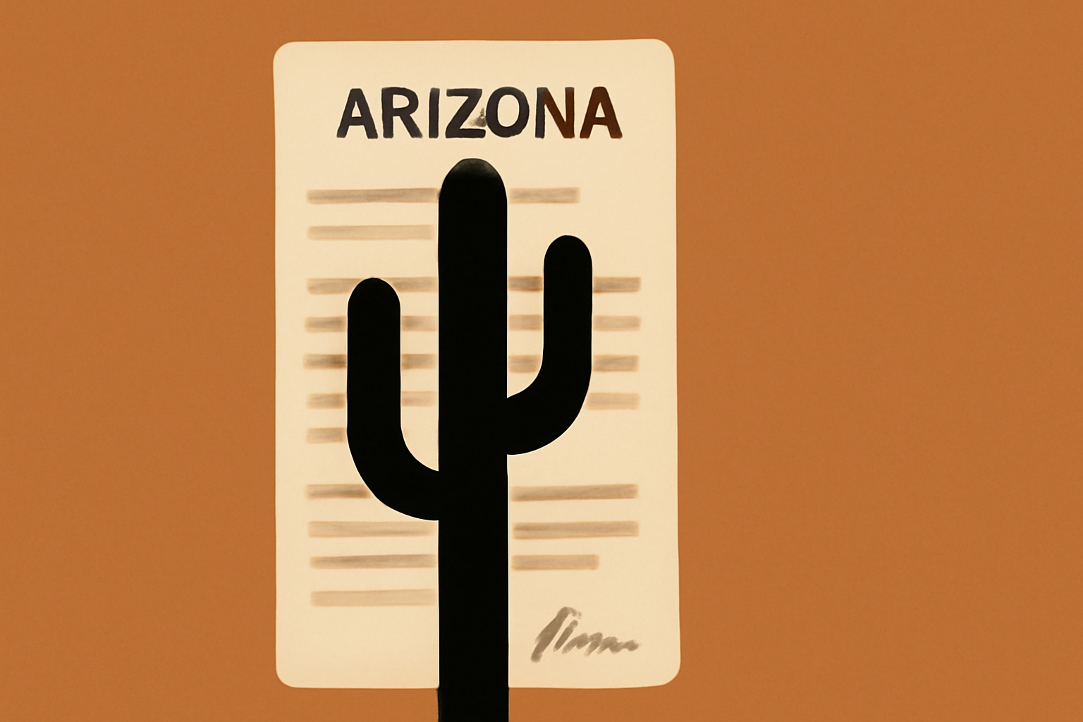 Arizona Bill of Sale Form